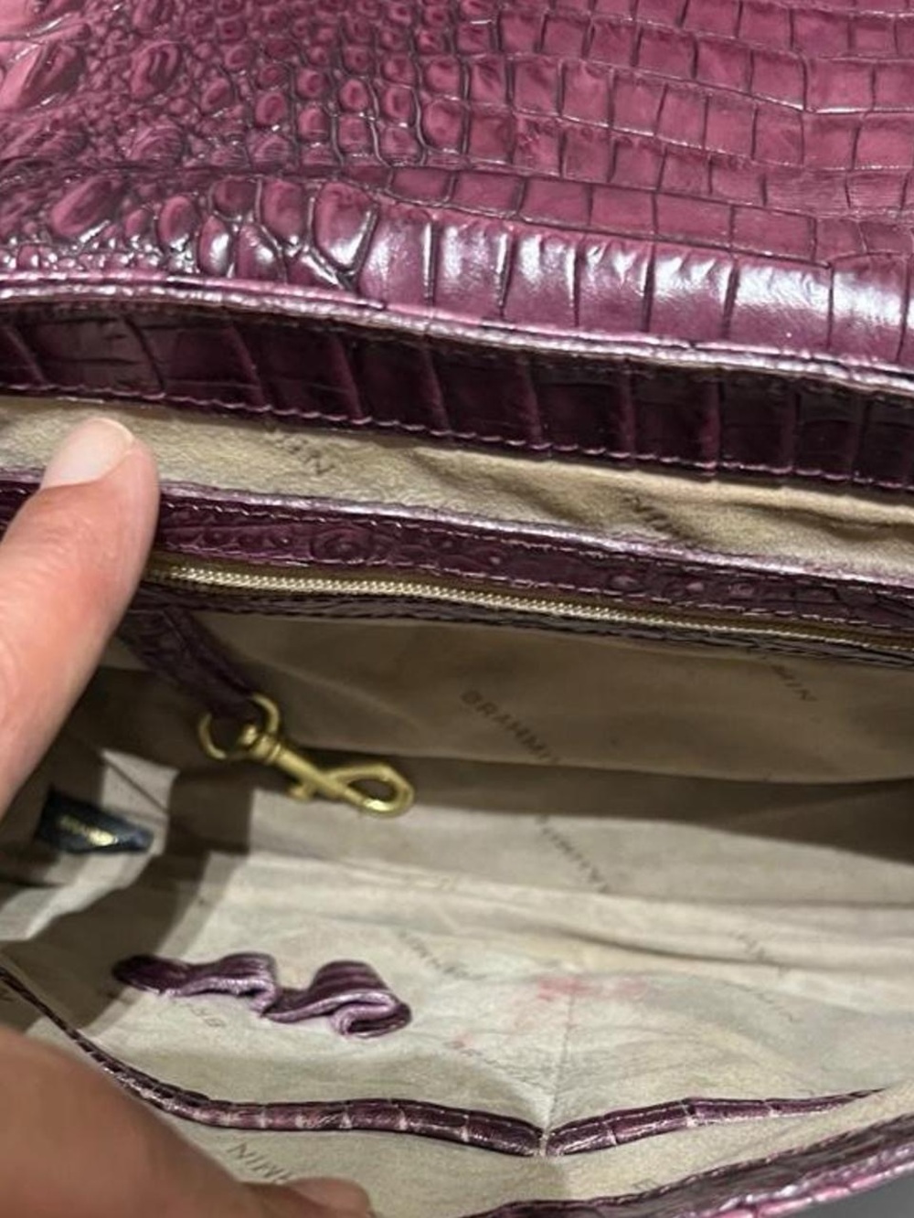 Brahmin Croc-Embossed - Picture 4 of 16